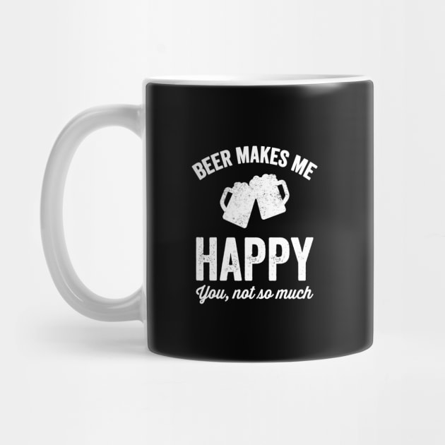 Beer makes me happy by captainmood